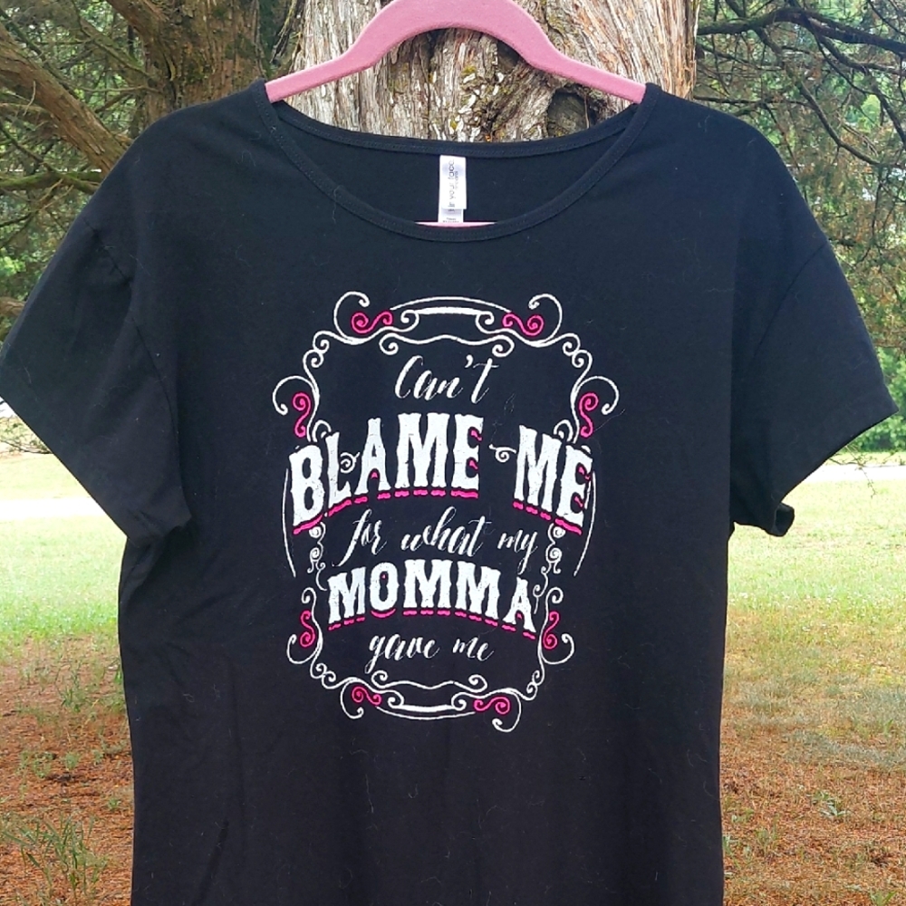 Womens Trace Adkins Honky Tonk Badonkadonk Black Graphic Tee XXL